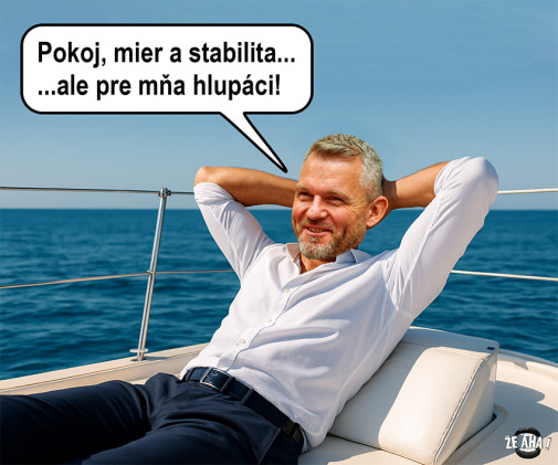 Prezident mieru dovolenkuje